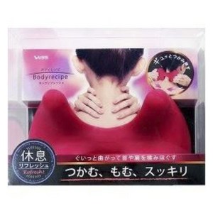 VESS 바디 레시피 넥 리프레쉬 BRE-1202, 레드, 1개