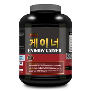 엔바디 게이너 벌크업 단백질보충제 / 체중증가 헬스 프로틴, 4kg, 1개