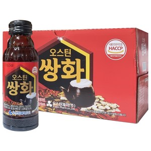 오스틴 쌍화 100ml 80병 쌍화차 한방 건강 음료, 80개