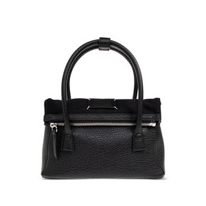 메종 마르지엘라 5AC 레더 토트 백