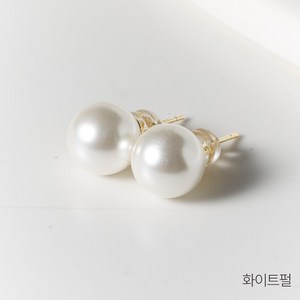 세르쯔 14K 도금 스와로브스키 진주 귀걸이