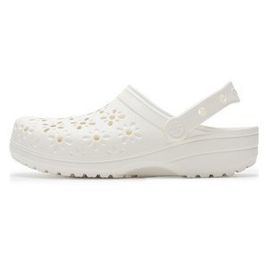 크록스 남녀 공용 플로럴 컷아웃 클로그 210927-0WV