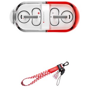 수월우 필 이어 클립 블루투스 이어폰 스트랩 포함