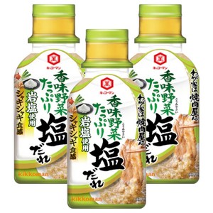 키코만 야키니쿠야 소금 누구 195g×3개, 195g, 3개