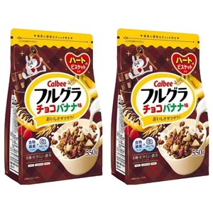 가루비 후루그라 초코바나나 맛, 550g, 2개