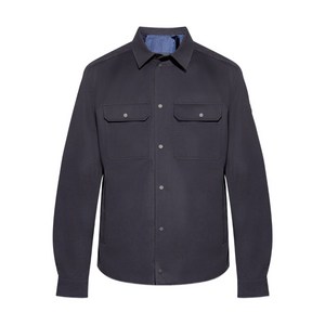 몽클레르 로고 패치 셔츠, 블루계열, Standard S(KR 92-175)