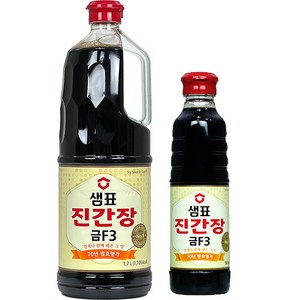 샘표 진간장 금 F3, 2.2L, 1세트