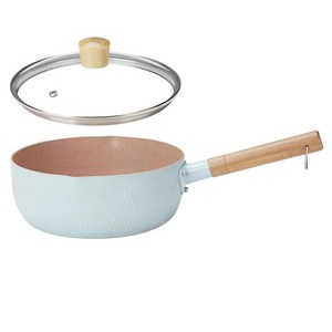 FVEJA'SIV 일본식 맥반석 논스틱 밀크팟 소형