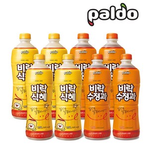 [팔도]비락 식혜 1.5L x 4개+수정과 1.5L x 4개