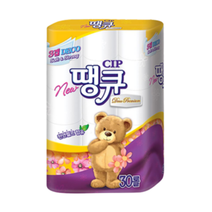 땡큐 프리미엄 3겹 천연펄프 데코 화장지