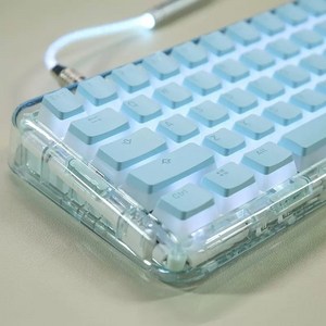 키캡 keycap 키보드 pbt 한글 레이아웃 푸딩 세트 PBT OEM 프로필 체리 MX 스위치 게임용 기계식, [06] Koean white