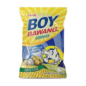 Boy Bawang Conick Galic - Cispy Tasty & Gluten Boy Bawang Conick 마늘 - 바삭하고 맛있는 프리 옥수수 견과류 3, 1개, 498.95g