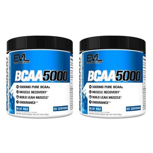 EVLUTIONNUTRITION BCAA 5000mg, 240g, 2개