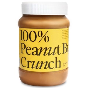 윌리스 100% 땅콩버터 크런치, 510g, 1개