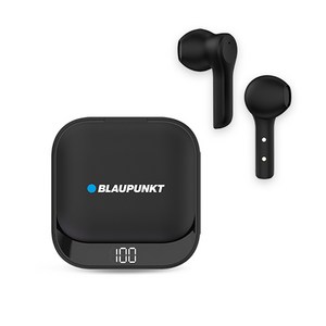 블라우풍트 와이어리스 블루투스 이어폰, AOZ-BE411K, 블랙