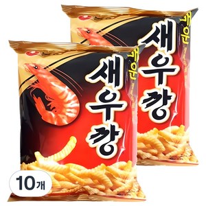 새우깡 매운새우깡, 90g, 10개