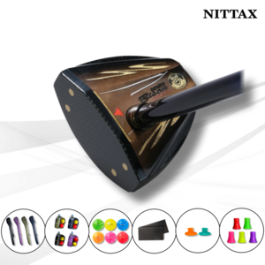 2025년 최신형 니탁스 파크골프채 바이슨 임팩트 모델 파크 골프 NITTAX, 블랙