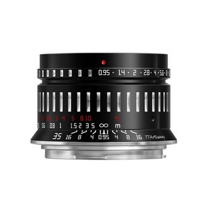 티티아티산 캐논 RF 마운트 APS-C 렌즈 35mm F0.95 블랙실버