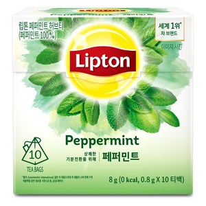 립톤 허브티 페퍼민트