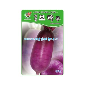 무씨앗 제일보라무 80립 웰빙 건강무 안토시아닌 함유, 1개