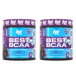 비피아이스포츠 베스트 BCAA 그레이프, 300g, 2개