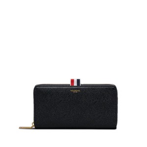 톰 브라운 페블 그레인 지퍼 지갑