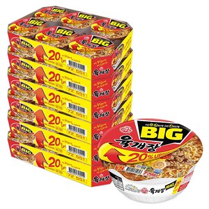 오뚜기 육개장 컵 104g, 36개