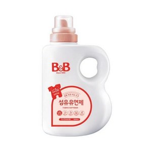 비앤비 섬유유연제 자스민 앤 로즈 본품, 1.8L, 1개