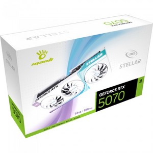 만리 MANLI 지포스 RTX 5070 Stellar OC D7 12GB 인텍앤컴퍼니 그래픽카드, 단일모델