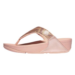 핏플랍 여성 루루 시퀸 지그재그 쪼리 샌들 FFSO3E311P4