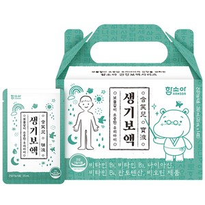 함소아 생기보액 망고맛 14p, 280ml, 1개