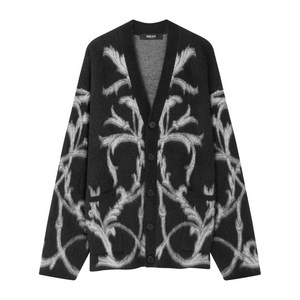 베르사체 아칸서스 리프 가디건, 블랙계열, Italy 48(KR 100)