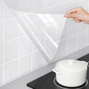 소브홀릭 주방 투명 시트지 오염방지 타일 보호필름