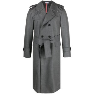 톰 브라운 울 더블 브레스티드 트렌치코트, 그레이계열, Numeric 1(KR 95)