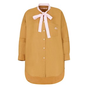 마르니 로고 자수 포켓 셔츠, 옐로우계열, Italy 40(KR 55)