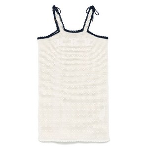 셀린느 트리옹프 크로셰 미니 드레스, 베이지계열, XS(KR 44)