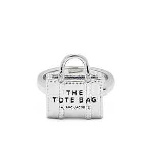 마크제이콥스 미니 아이콘 토트 백 스컬프 링, IT 7, 실버계열