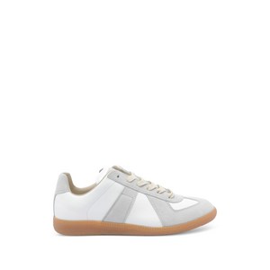 메종 마르지엘라 레플리카 레더 스니커즈, Europe 37.5(KR 245), 화이트계열+그레이계열