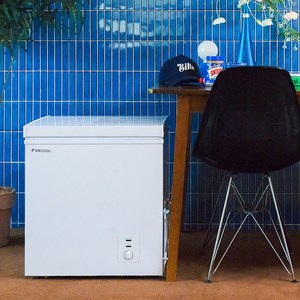포쿨 미니냉동고 소형 가정용 업소용 FC-60BDW