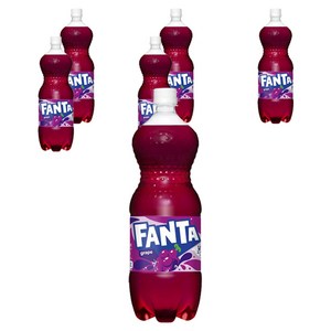 일본 코카콜라 환타 그레이프 1.5L x 6개