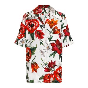 돌체앤가바나 실크 셔츠