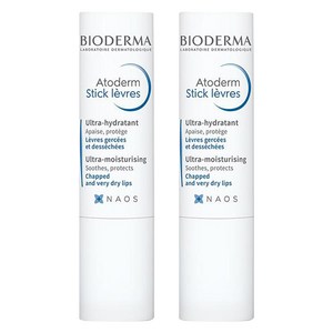 바이오더마 아토덤 립스틱, 4g, 2개