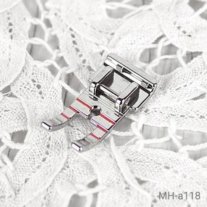 JSTading 가정용 미싱 노루발 60종, MH-a118 레드 스테치 노루발-1/4인치 (원터치), 1개