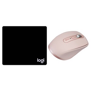 로지텍 MX 애니웨어 3S 무선 마우스 + 마우스 패드 일반형