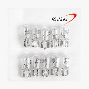 바이오라이트/ T10 12V5W_10개/T10 24V3W_10개/미등/실내등/번데기, 2. T10 24V3W_10개, 10개