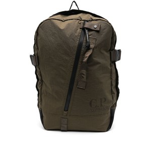 C.P.컴퍼니 로고 자수 백팩