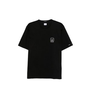 C.P.컴퍼니 반소매 티셔츠, 블랙계열, Standard S