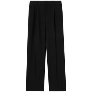 버버리 와이드 플리츠 팬츠