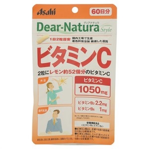 Asahi 디어 내츄라 비타민C 1050mg 캡슐, 120정, 2개