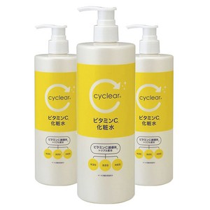 사이클리아 비타민 C 화장수, 500ml, 3개